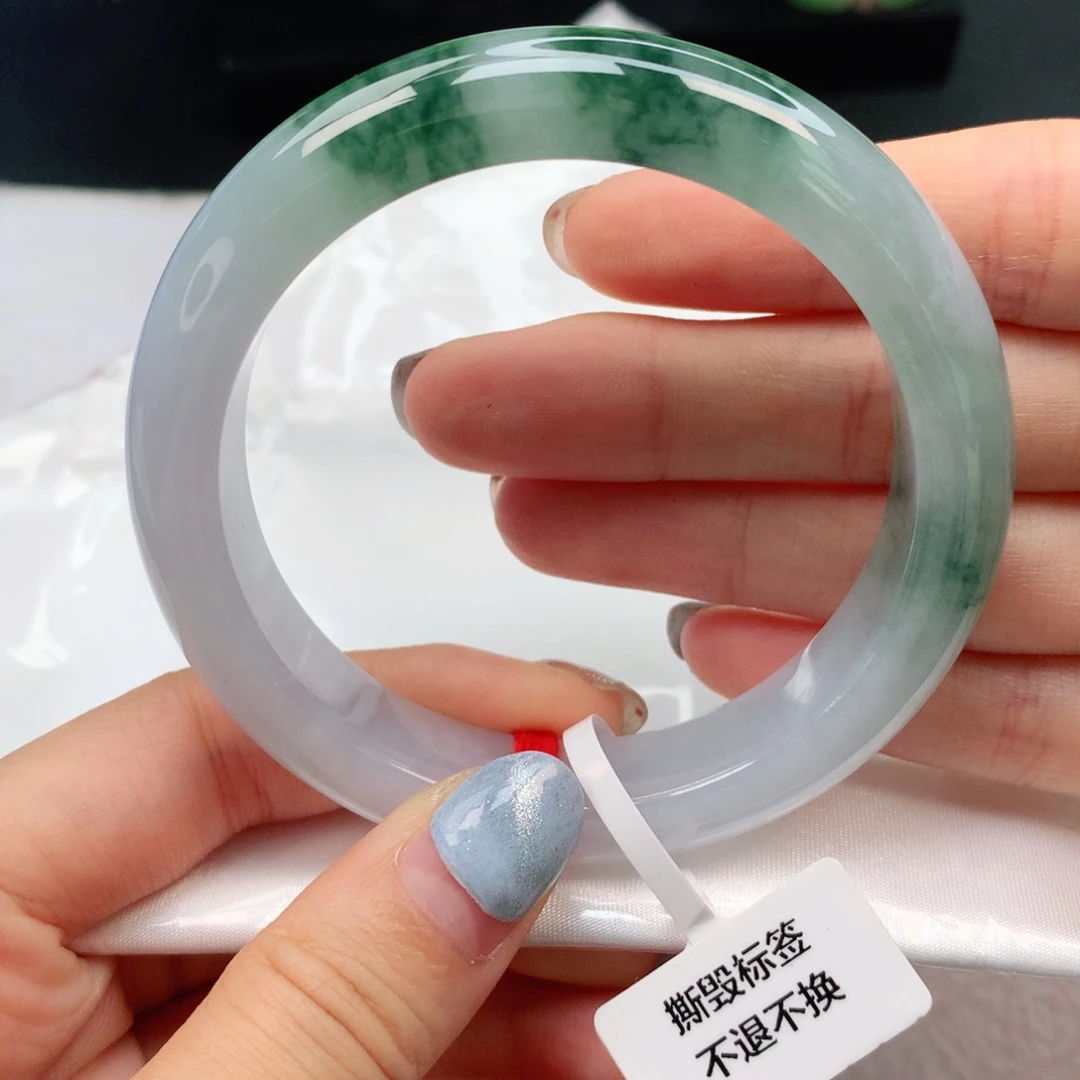 翡翠手镯未镶嵌翡翠手镯55