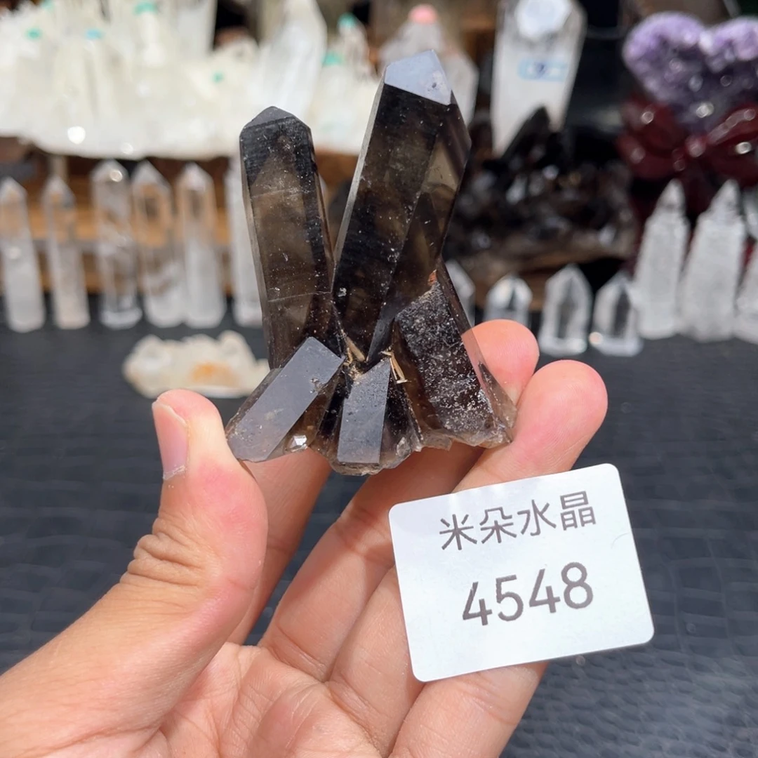 紫***甲水晶珠宝半成品未镶嵌水晶