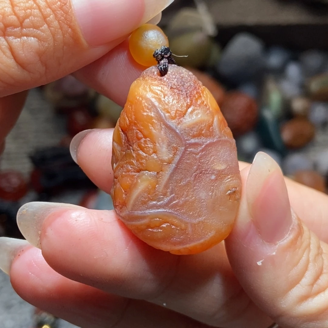 未镶嵌玛瑙/玉髓珠宝半成品