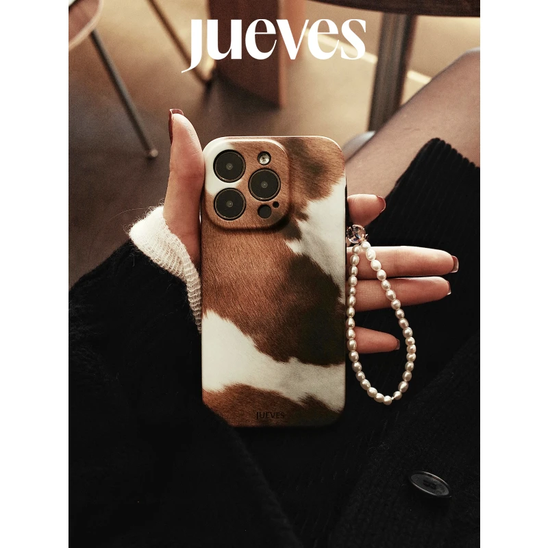JUEVES北欧皮毛iphone15promax手机壳14pm苹果15pro硅胶13软壳14p