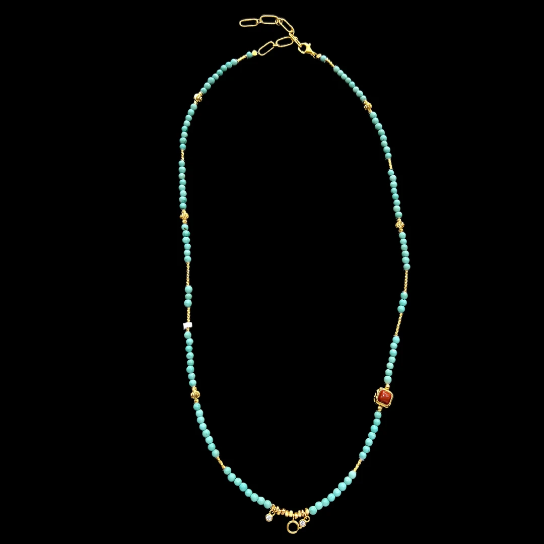 8165松石万能链孤品