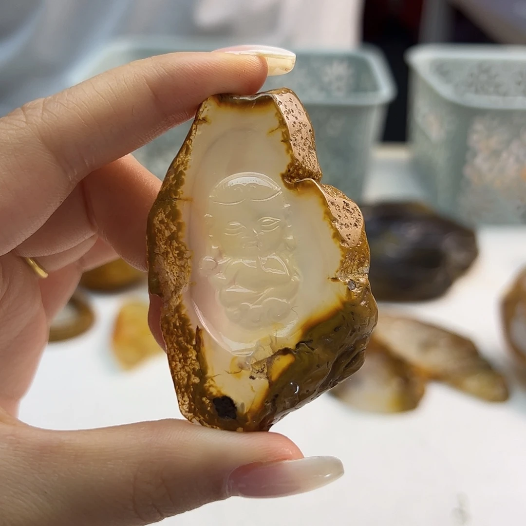 玛瑙/玉髓未镶嵌颈饰