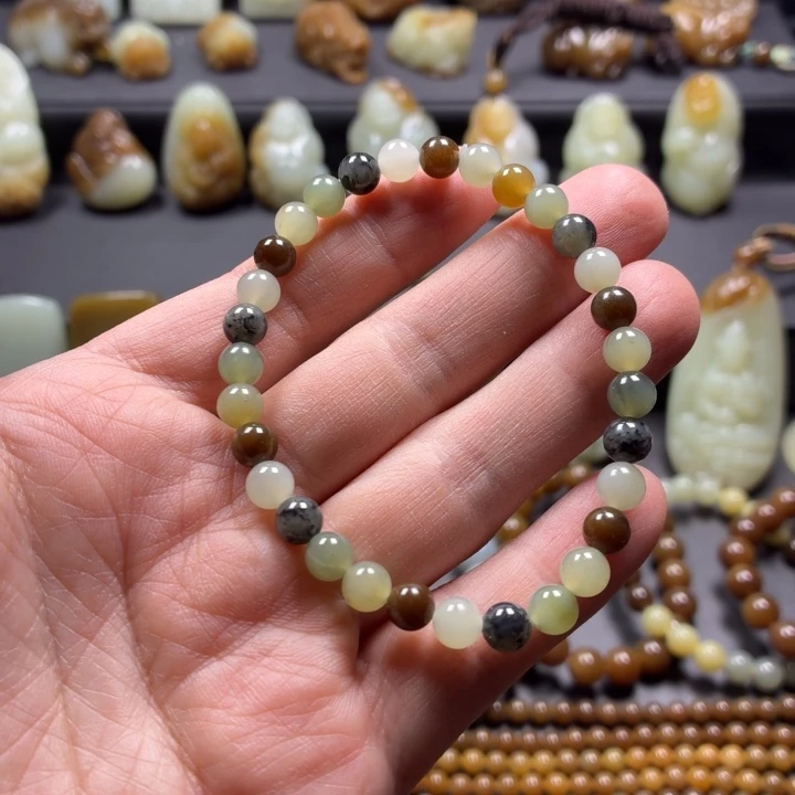 和田玉（糖玉）未镶嵌手串