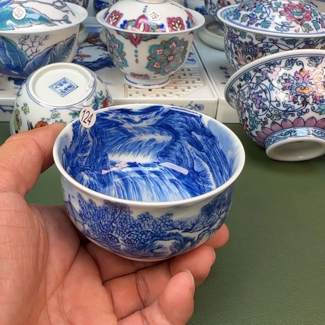 景德镇手绘茶器闪购124