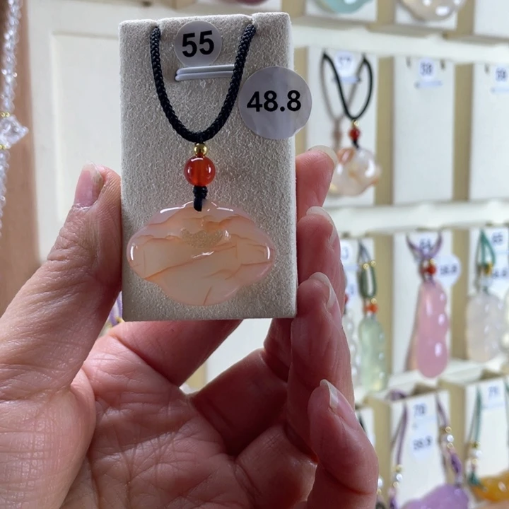 玛瑙/玉髓颈饰未镶嵌小****