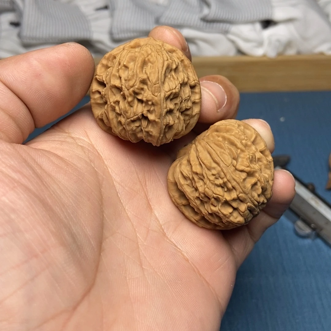 文玩核桃把件全品白狮子