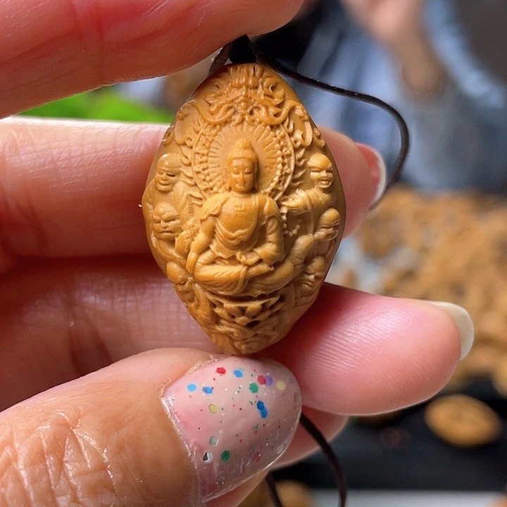 橄榄核吊坠橄榄核