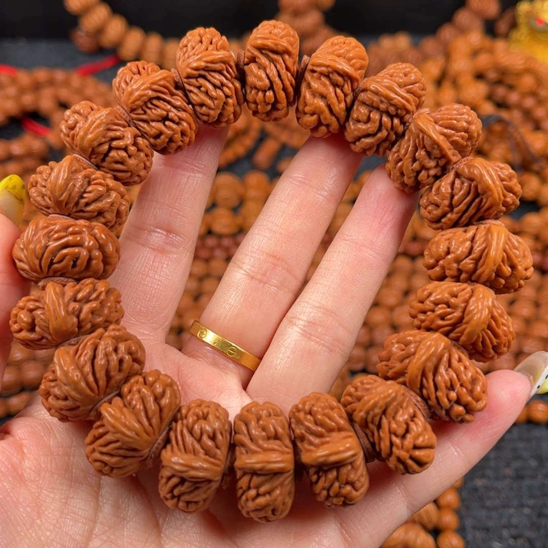 手串桃核A8链接手串