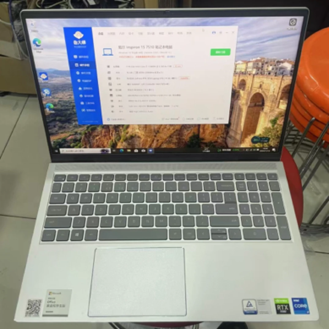 9新 Dell/戴尔 戴尔灵越15 7510 i7-11800H 16+512 3050-4g