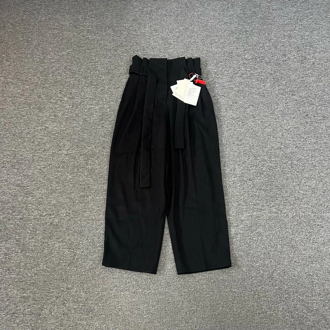 未使用 AMIPARIS maxmara 高腰羊毛裤 全新 s码