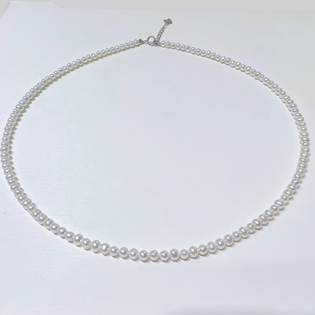 【短发七七】淡水珍珠小米珠项链