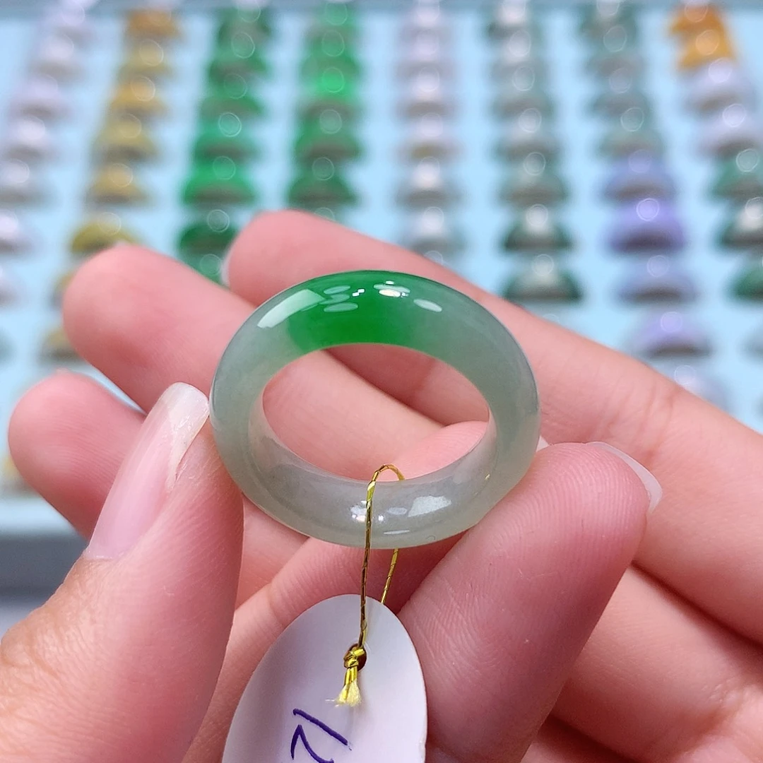 未镶嵌戒指翡翠1213圈