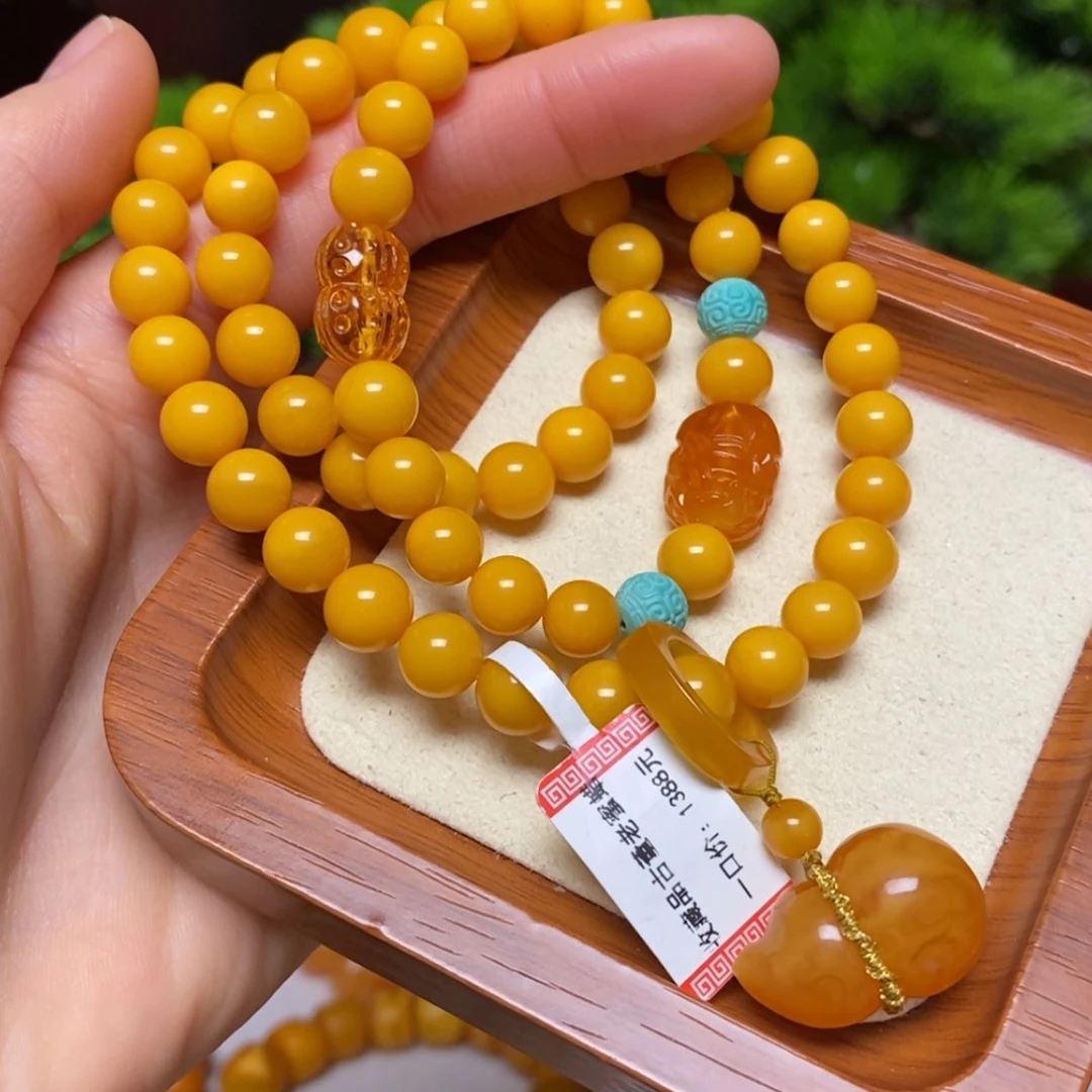 【闪购商品】手链蜜蜡未镶嵌手串