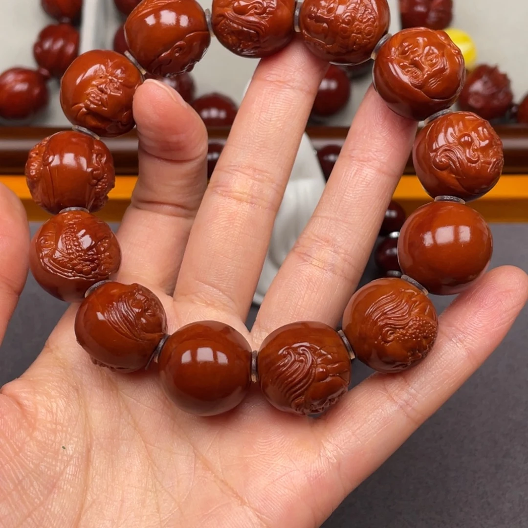 兴***情橄榄核手串/手链十八罗汉