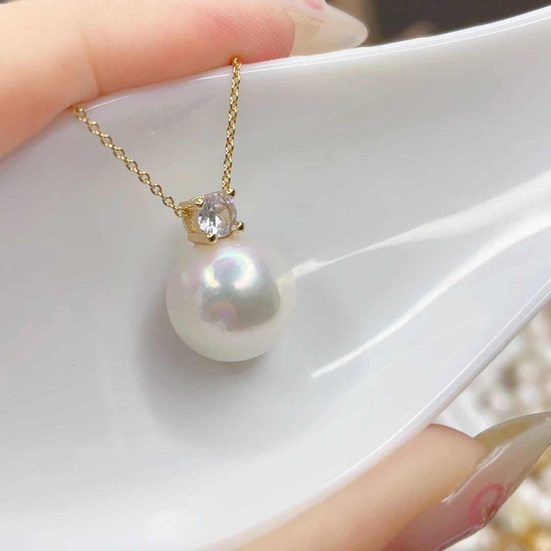 淡水珍珠合金吊坠(赠链)
