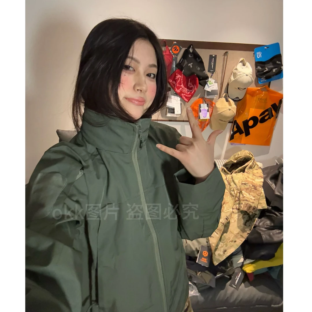 【Okk专属】高端军板阿童木系列hoody软壳户外冲锋衣防风透气夹克