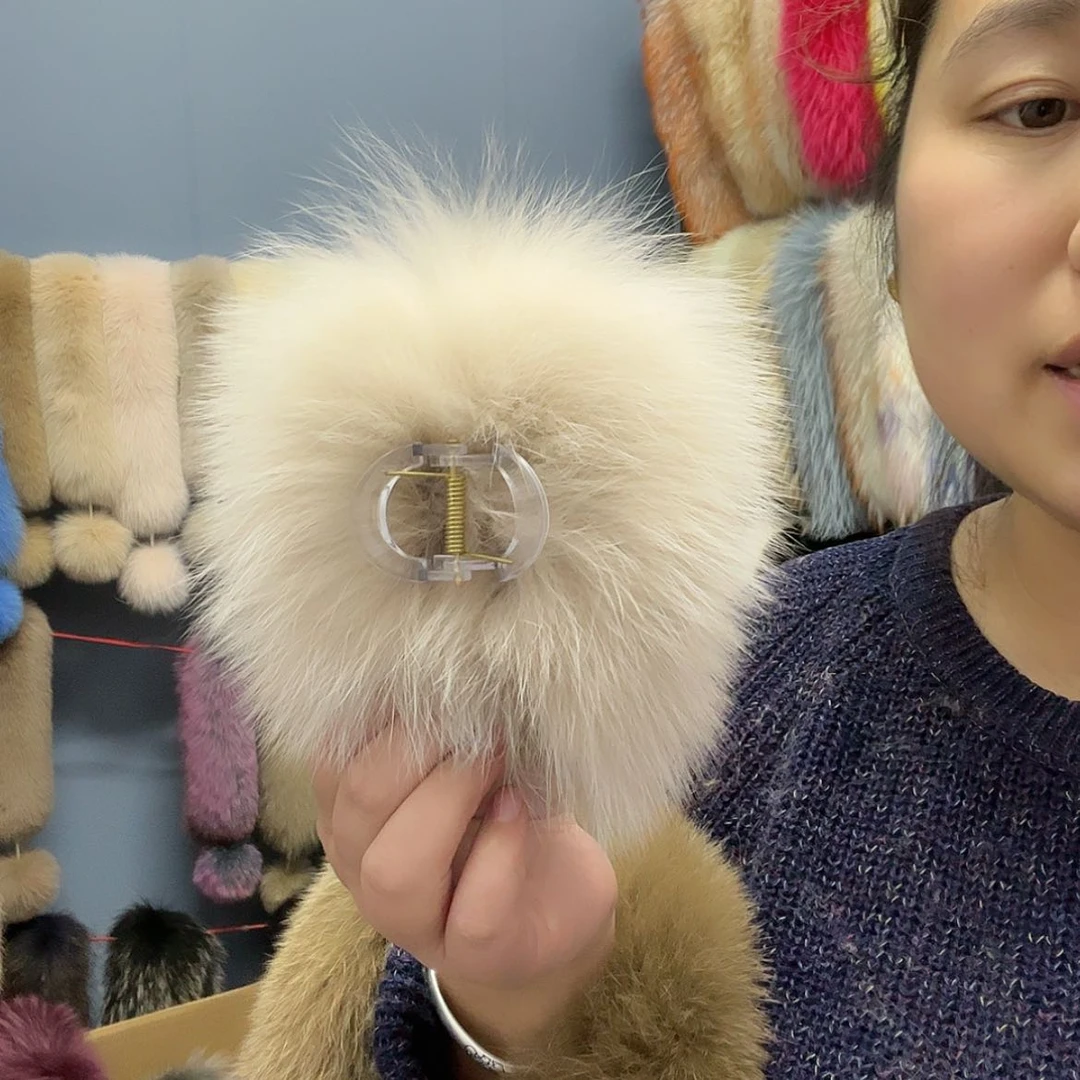 【闪购商品】狐狸毛带子款