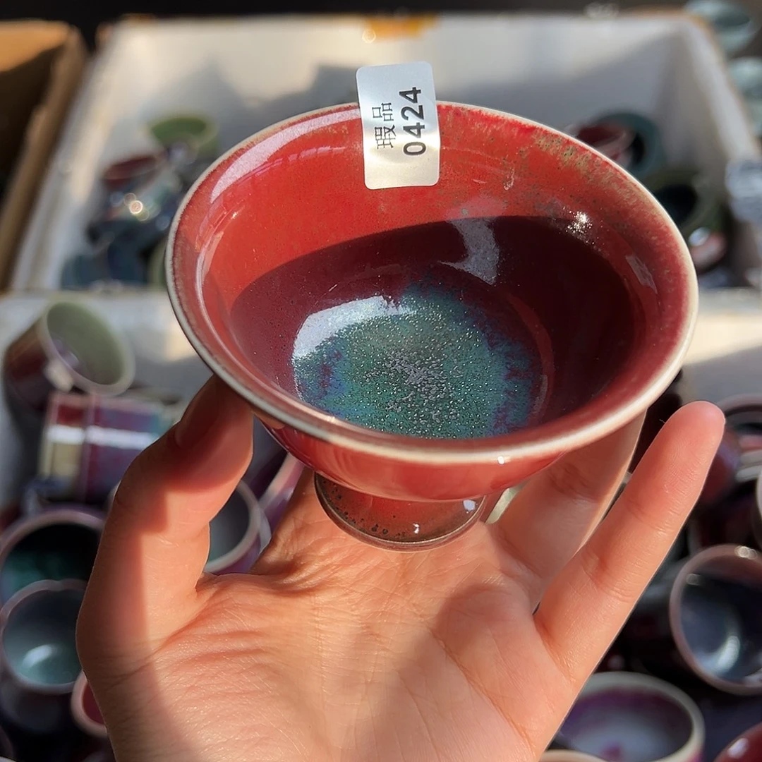 摆件陶窑口自销原矿钧瓷