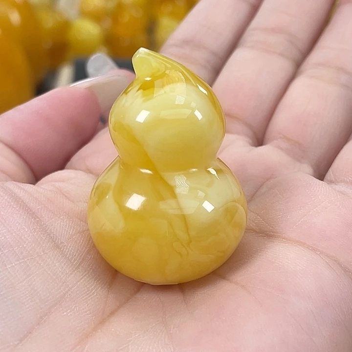 琥珀未镶嵌珠宝奇石琥珀h58
