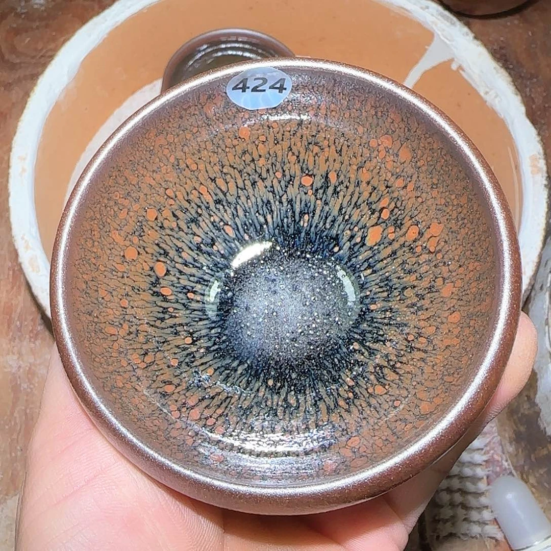 茶盏印春堂柴烧建盏