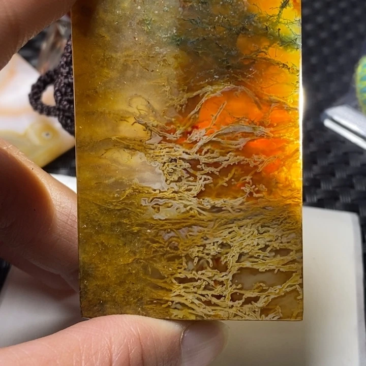 玛瑙/玉髓颈饰未镶嵌陈****石