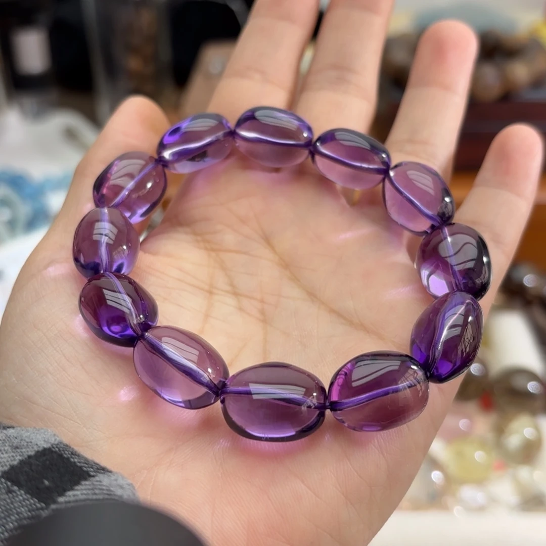 未镶嵌手链水晶巴西紫