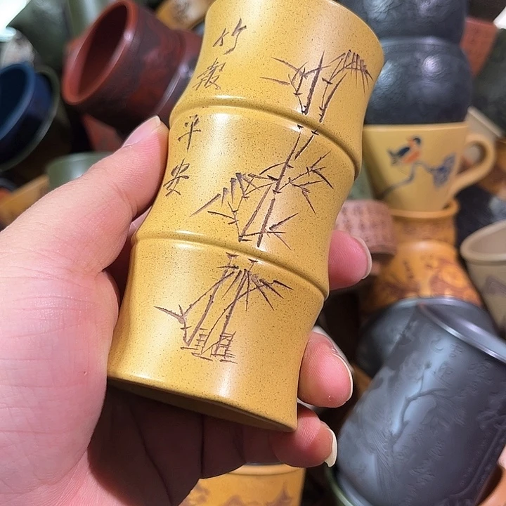 茶杯紫砂全手工紫砂主人杯