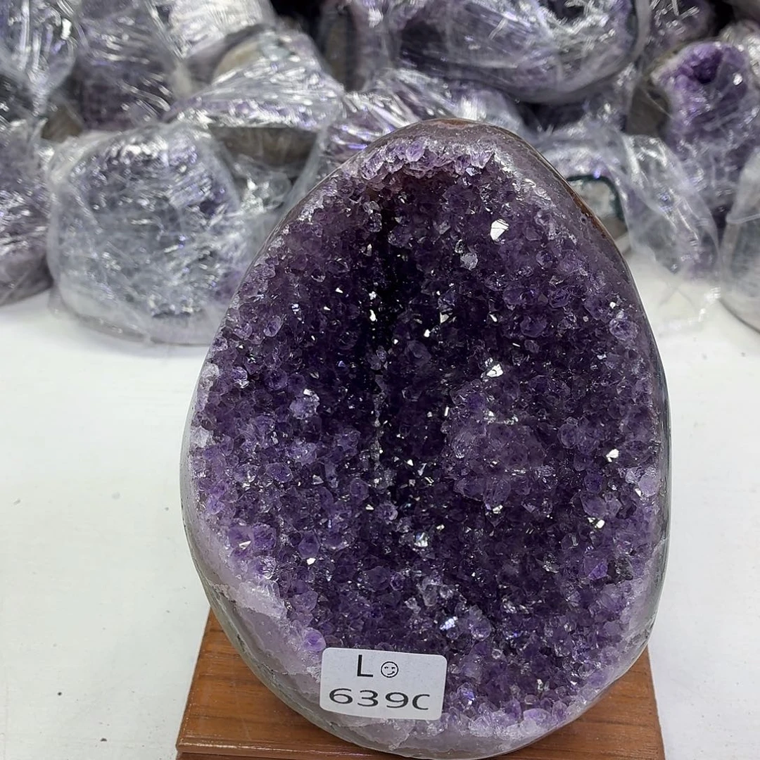 未镶嵌水晶摆件天然紫水晶