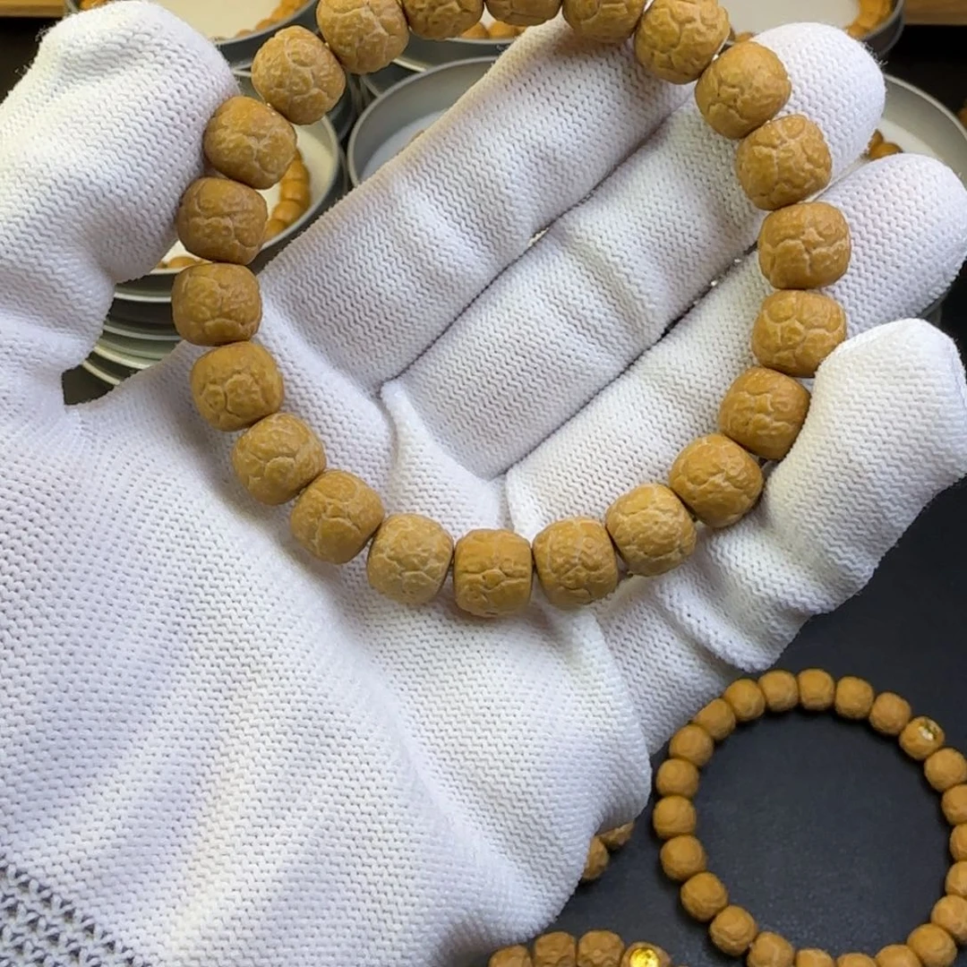 猴头核桃吊坠10+单标饕餮雕刻款