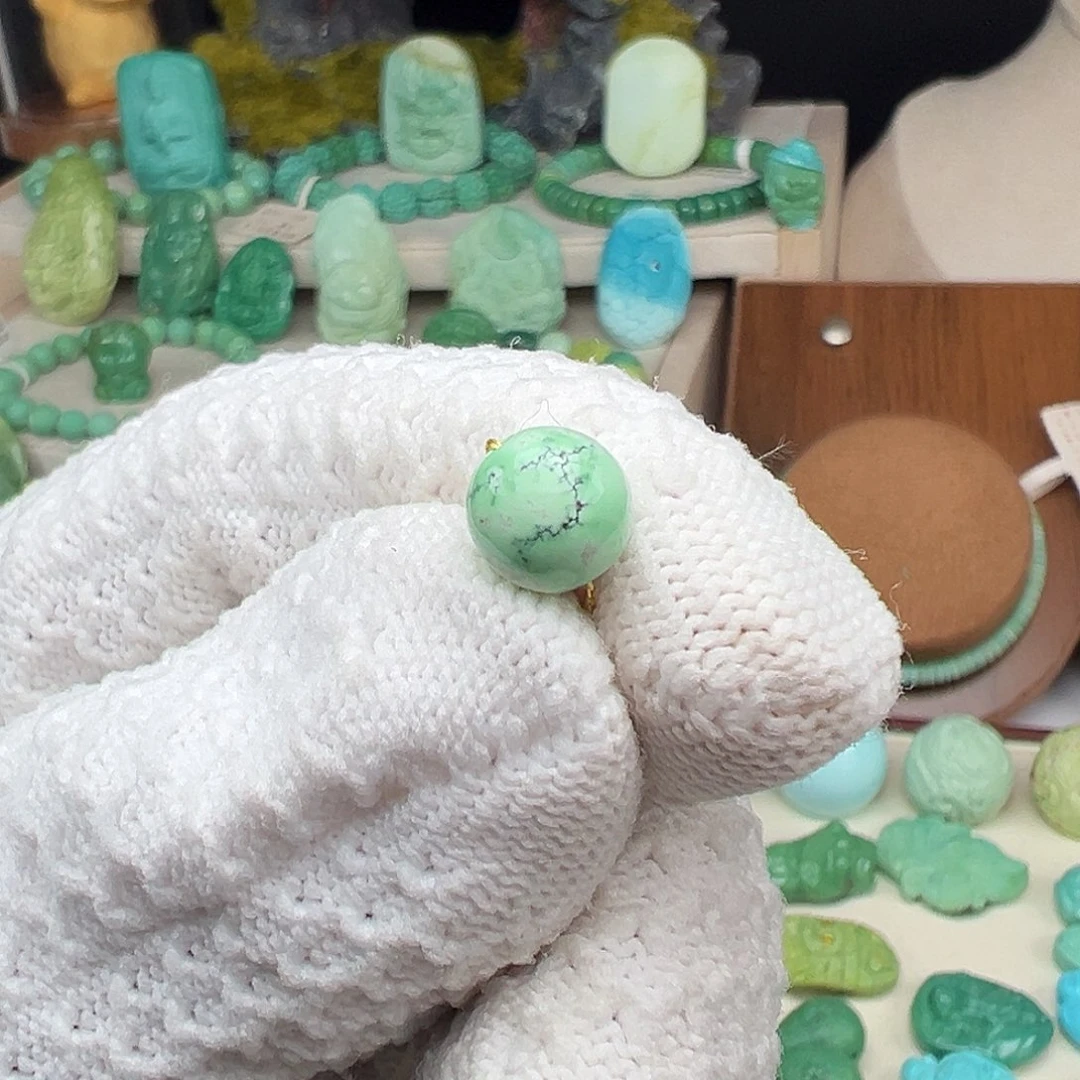 绿松石未镶嵌主播夏