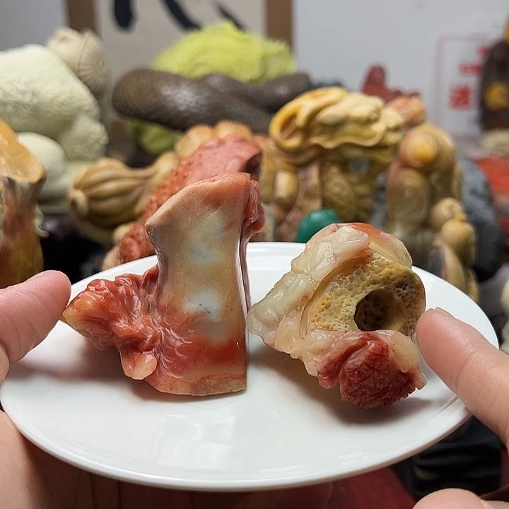 寿山石力***素寿山石摆件