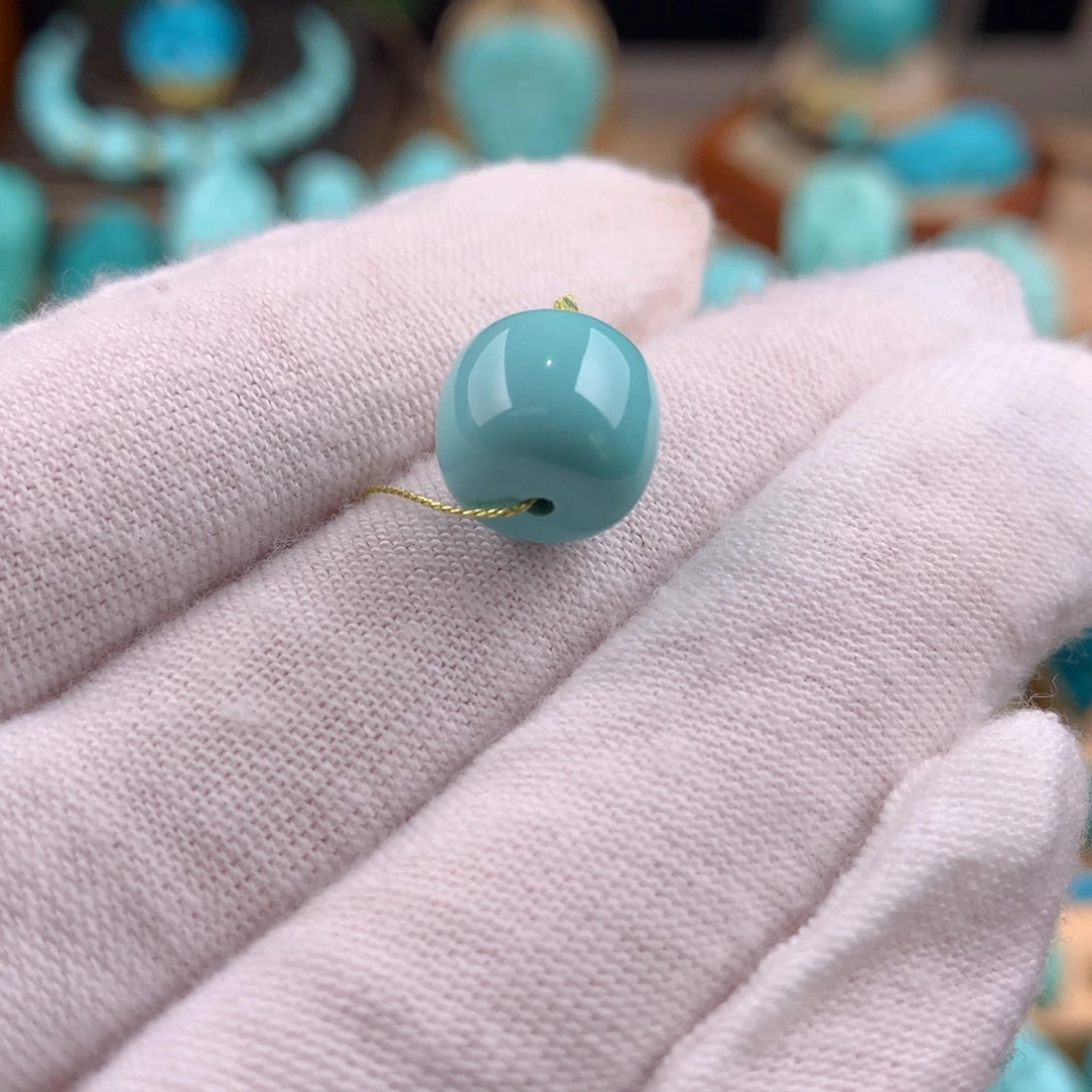 绿松石未镶嵌老型卡10.8