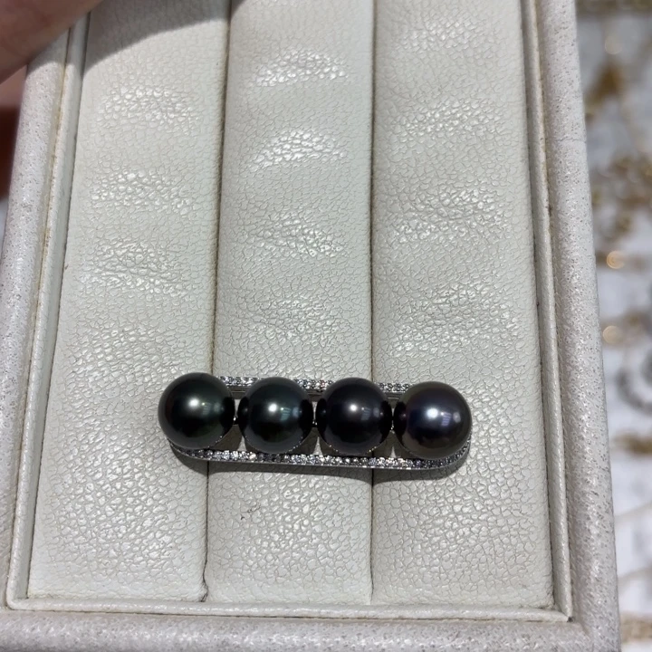 海水珍珠颈饰银S925镶嵌