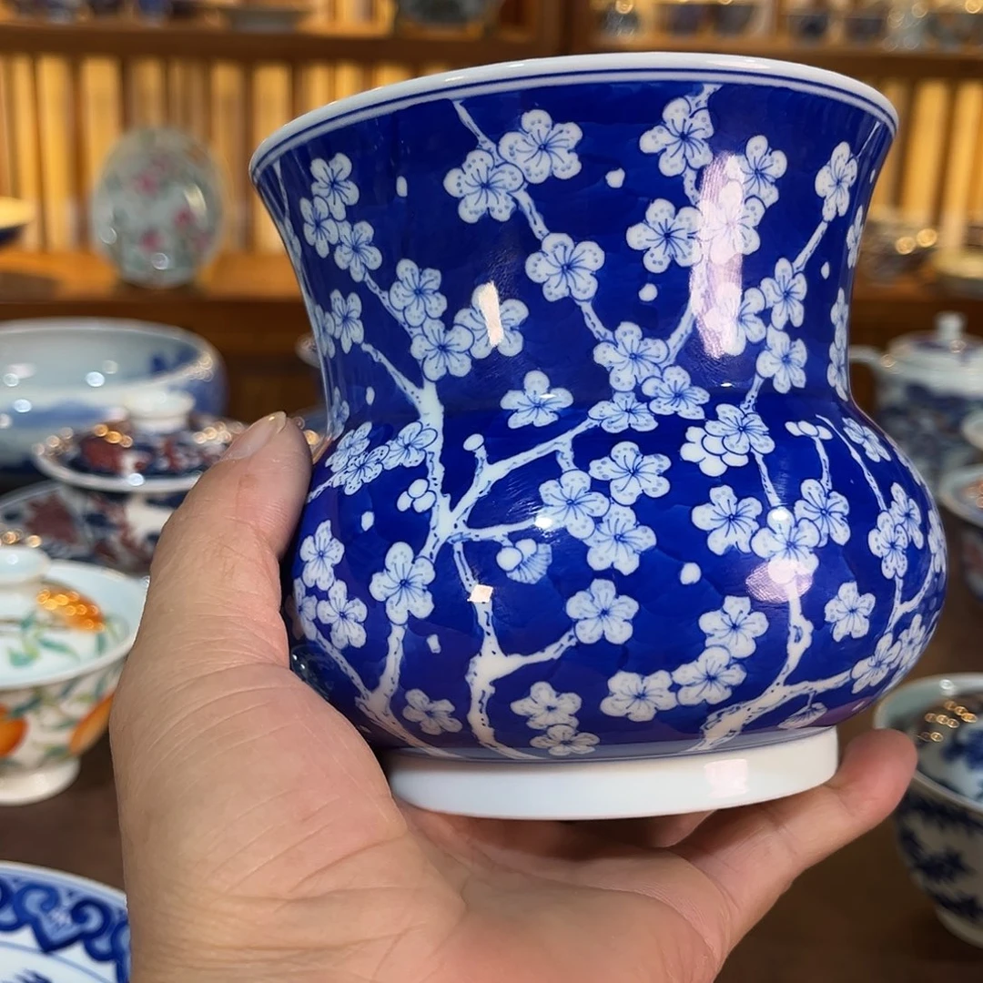 錡镇堂手工手绘渣斗