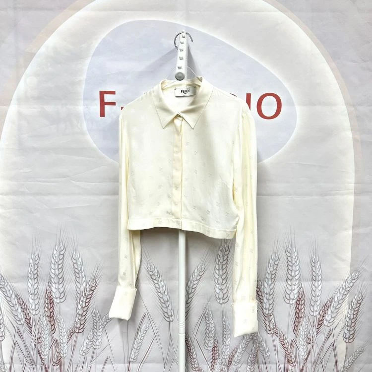 芬迪/衬衫/95新/蚕丝/[251202MS]