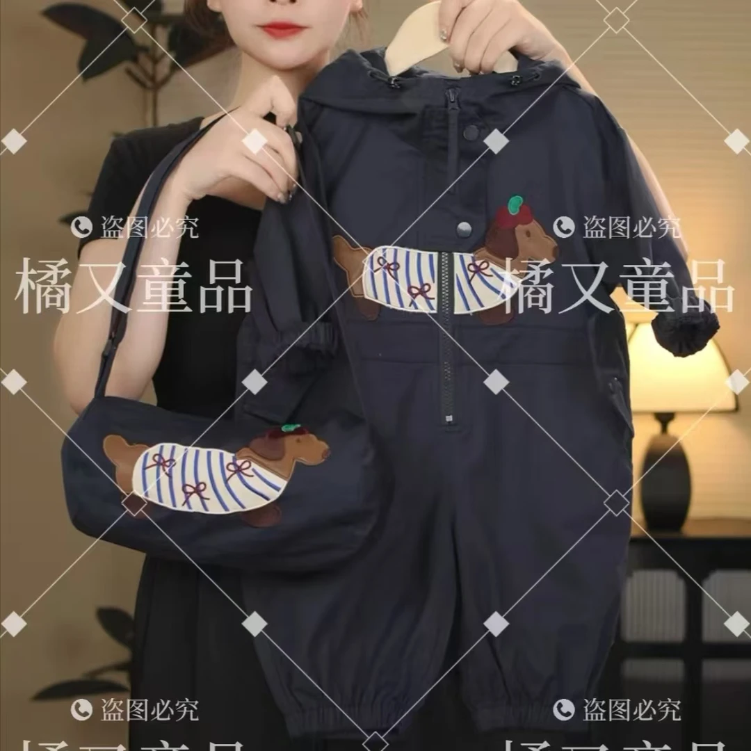 【现货】2025春款春季儿童可爱连体工装风裤子39150