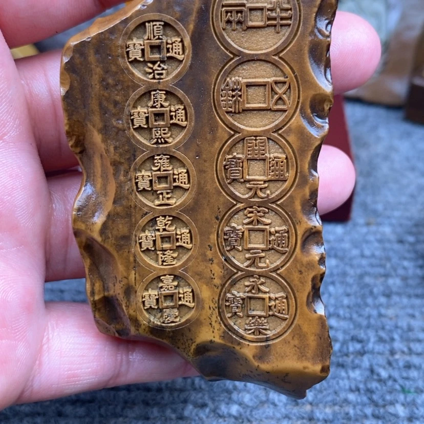 【闪购商品】原石雕刻手把件