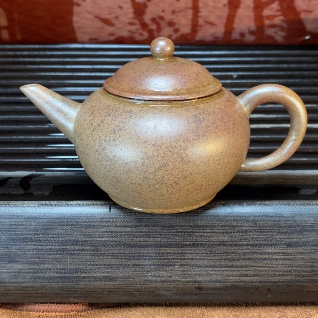 紫砂茶壶高端120cc段泥水平