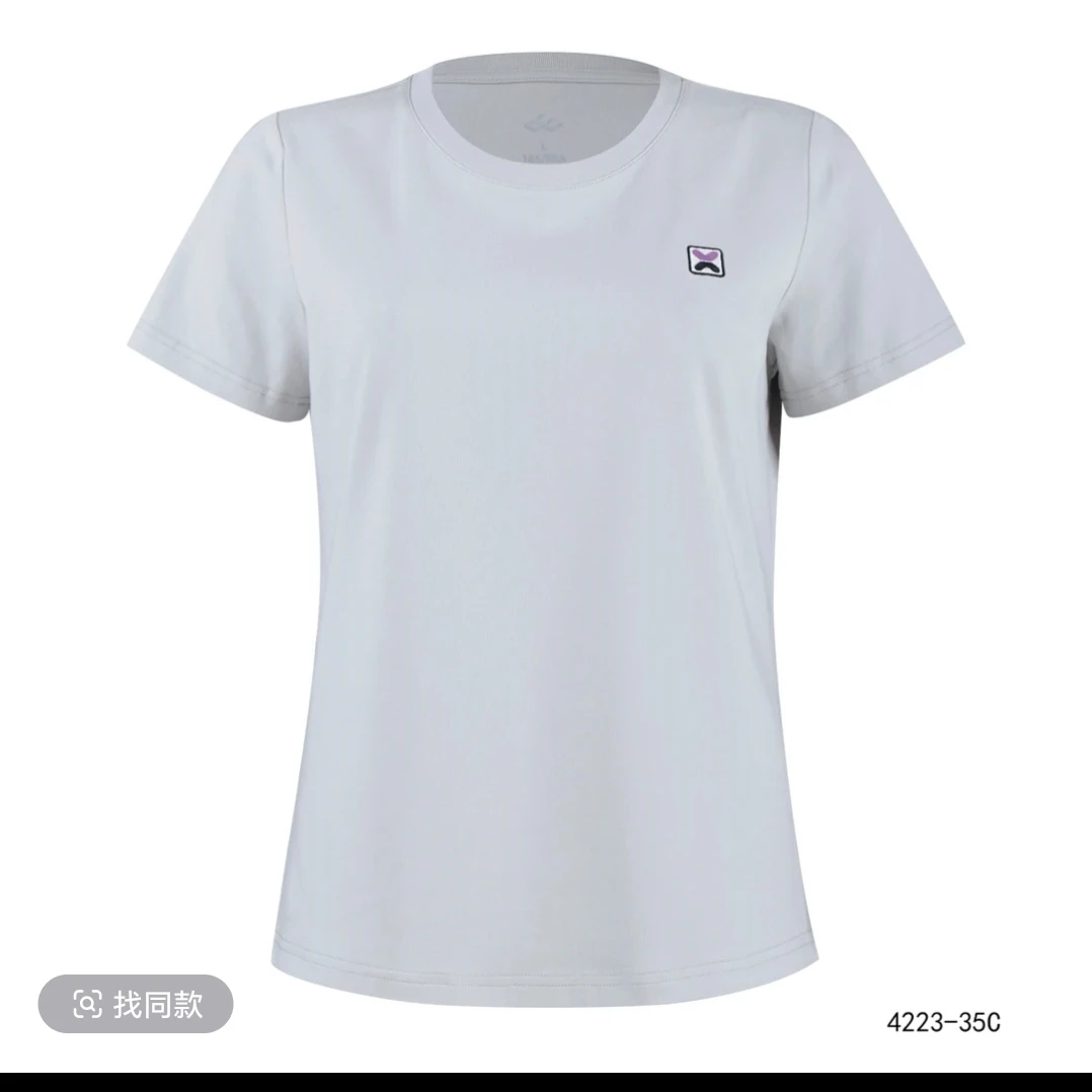 向尚运动女式T恤6272浅灰 6273卡其