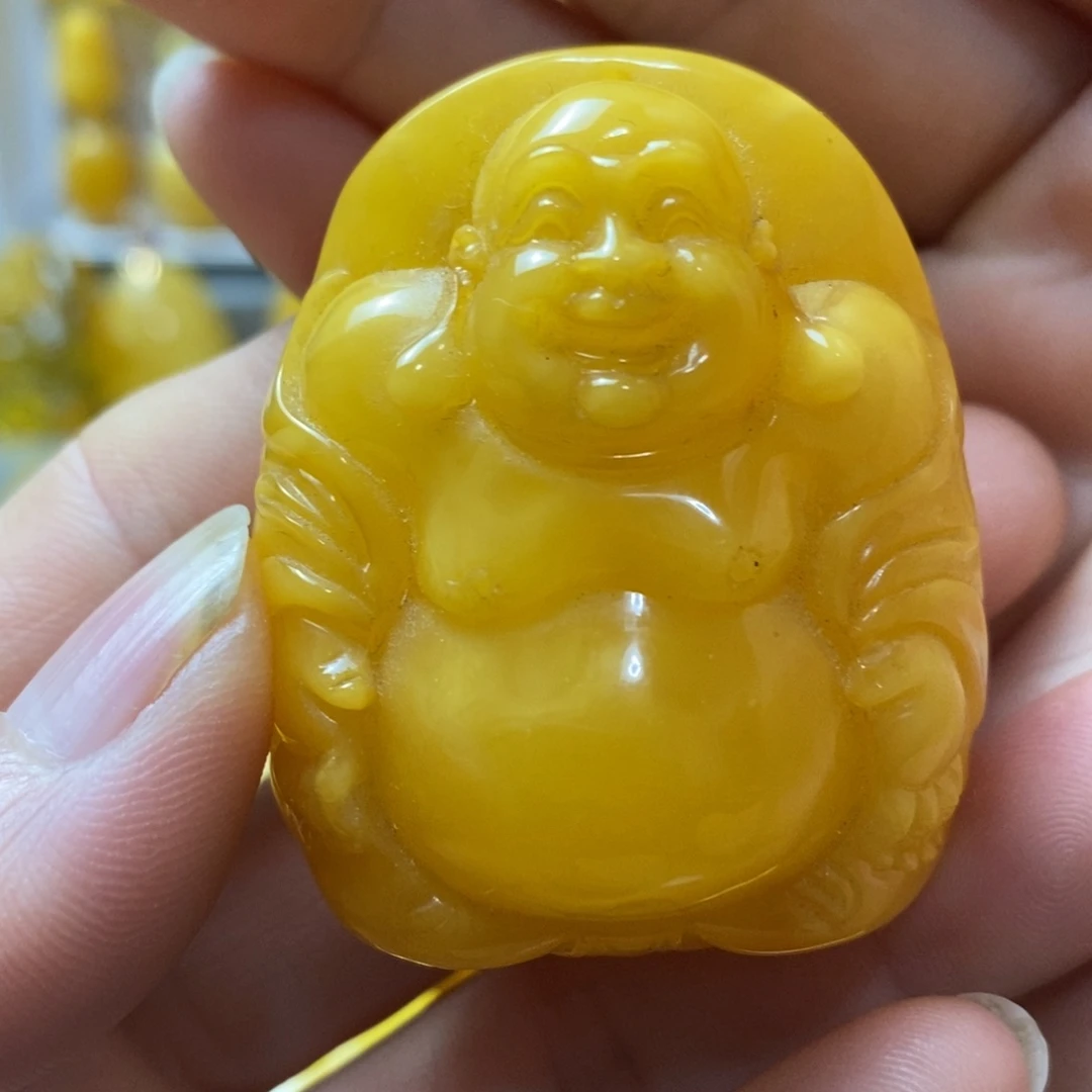 蜜蜡未镶嵌颈饰蜜蜡吊坠