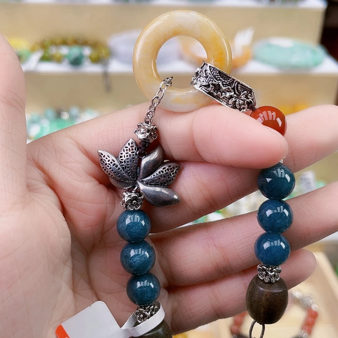 翡翠未镶嵌手链手链