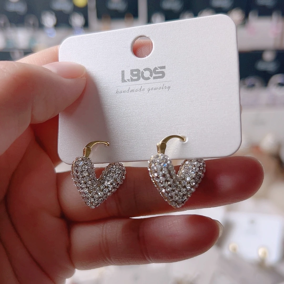 锆石纯铜合金耳环的