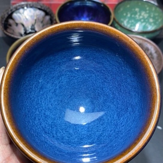 茶盏建盏主人杯茶壶盖碗品茗杯