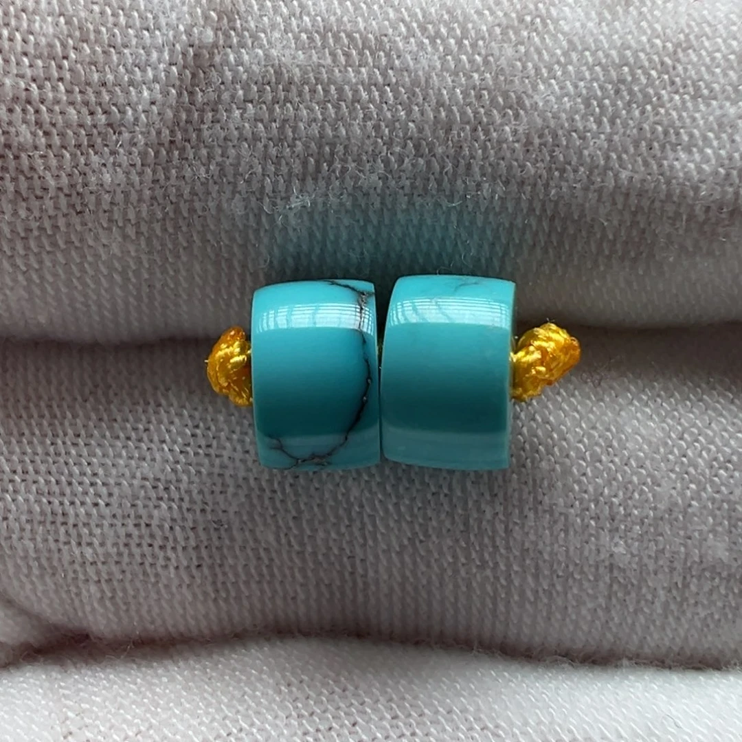 绿松石未镶嵌配饰7.4*4.5mm