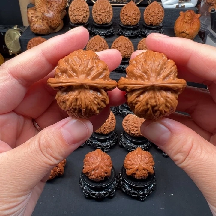 文玩核桃吊坠37全品野狼