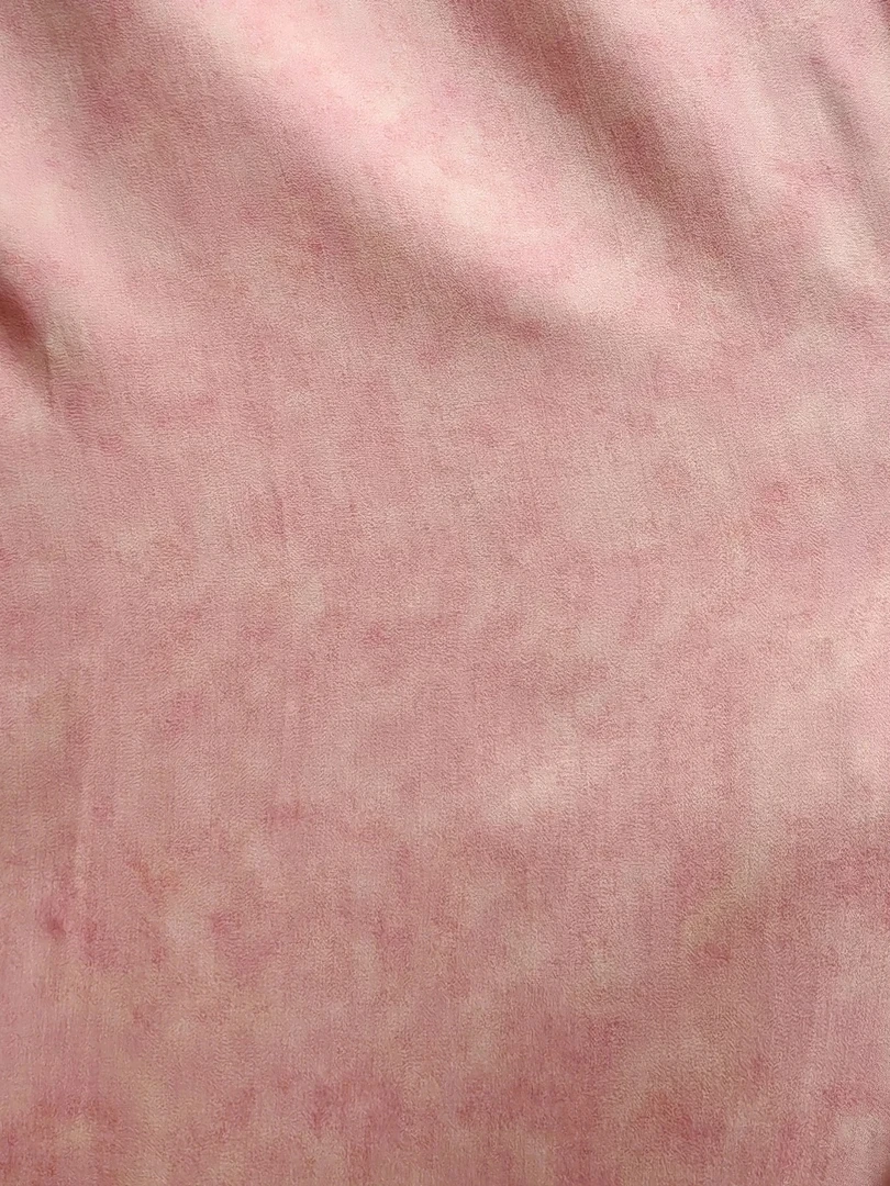 橘粉朦胧 醋酸棉面料