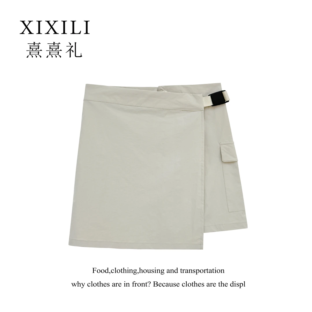 LC106-夏季户外女速干裙裤冰感防晒透气吸汗弹力裤裙