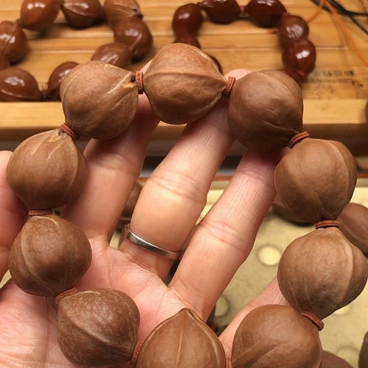 手串橄榄核梅林铁核22 X24