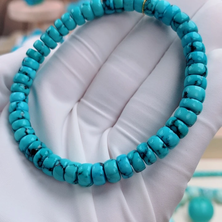 绿松石未镶嵌挂件