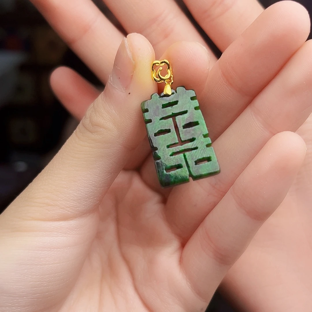 颈饰银S925镶嵌翡翠多样性